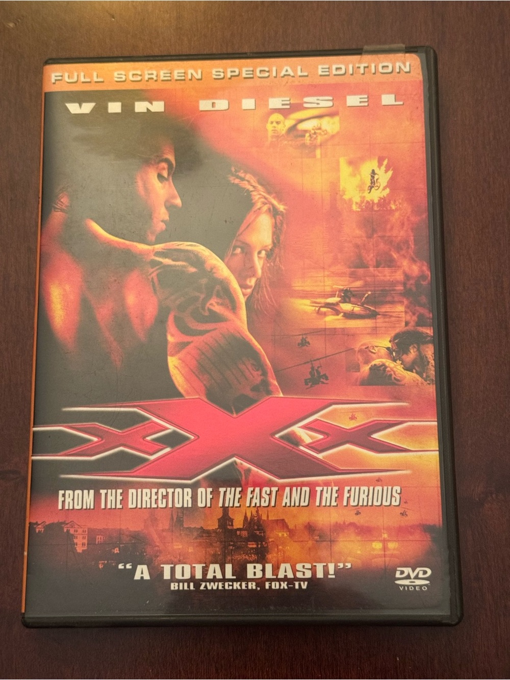 xXx (Full Screen Special Edition) DVD - Vin Diesel - Red/Orange Cover